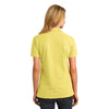 Port & Company Women's Yellow Ring Spun Pique Polo