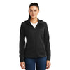 Sport-Tek Women's Black Rival Tech Fleece Full-Zip Hooded Jacket