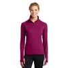 sport-tek-women-burgundy-stretch-pullover
