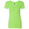 n3540-next-level-women-neon-green-tee