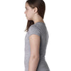 Next Level Girl's Heather Gray Princess Tee