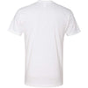Next Level Men's White Premium Fitted CVC Crew Tee
