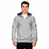 s185-champion-light-grey-quarter-zip-hood