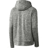 Sport-Tek Men's Black PosiCharge Electric Heather Fleece Hooded Pullover