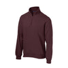 sport-tek-burgundy-zip-sweatshirt