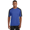 st354-sport-tek-blue-tee