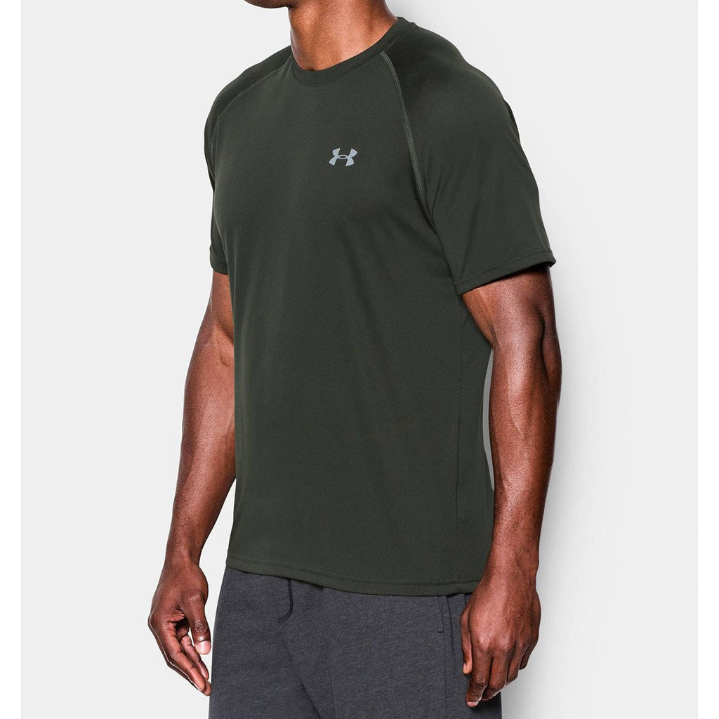 Under Armour Men's Artillery Green Tech Short Sleeve T-Shirt
