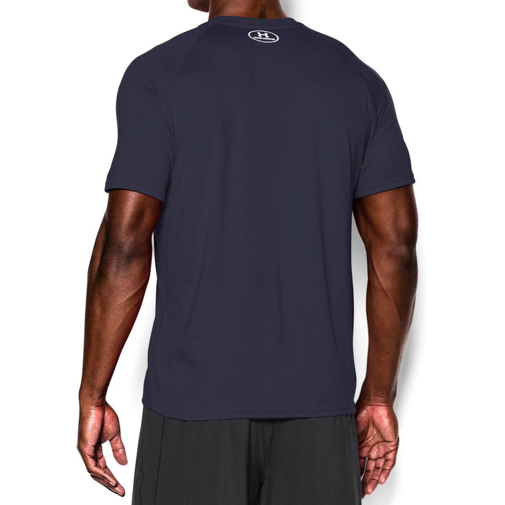 Under Armour Men's Midnight Navy/White Tech Short Sleeve T-Shirt