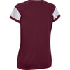 Under Armour Women's Maroon Zone S/S T-Shirt