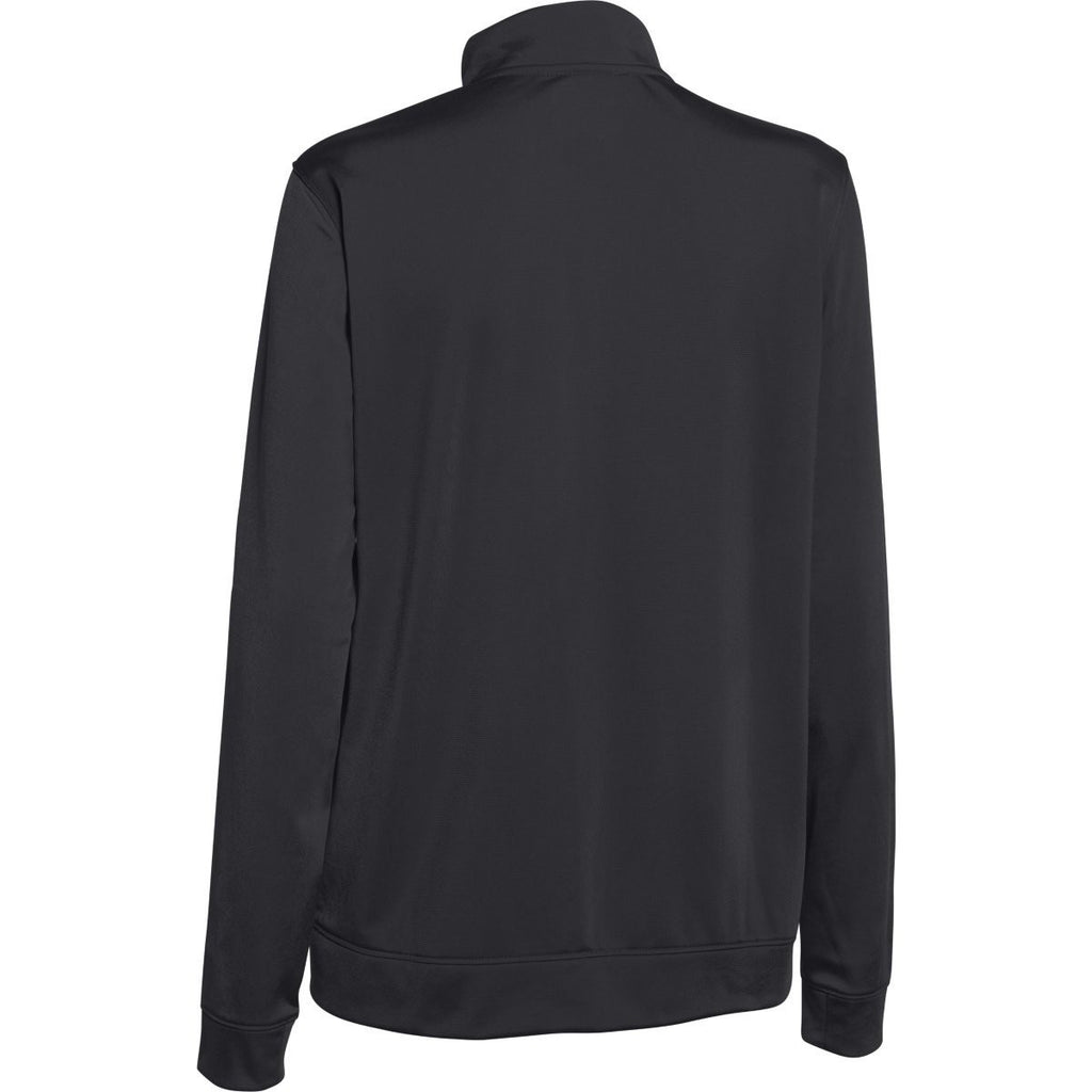 Under Armour Women's Black Rival Knit Warm-Up Jacket