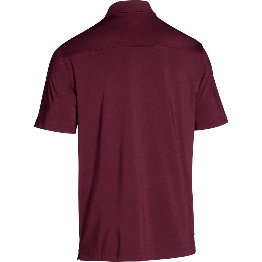 Under Armour Men's Maroon Victor Polo