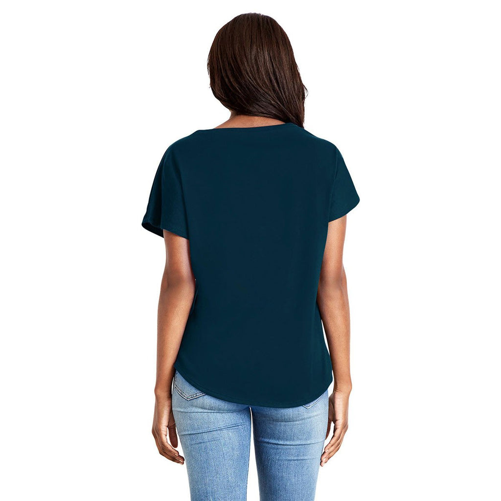 Next Level Women's Midnight Navy Ideal Dolman