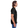 American Apparel Black Organic Short-Sleeve Fine Jersey T-Shirt