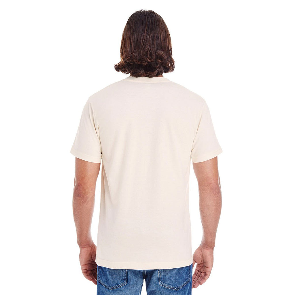 American Apparel Natural Organic Short-Sleeve Fine Jersey T-Shirt