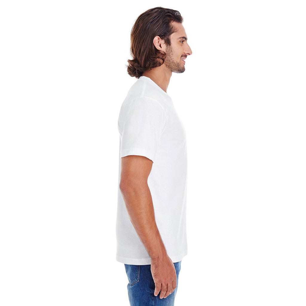 American Apparel White Organic Short-Sleeve Fine Jersey T-Shirt
