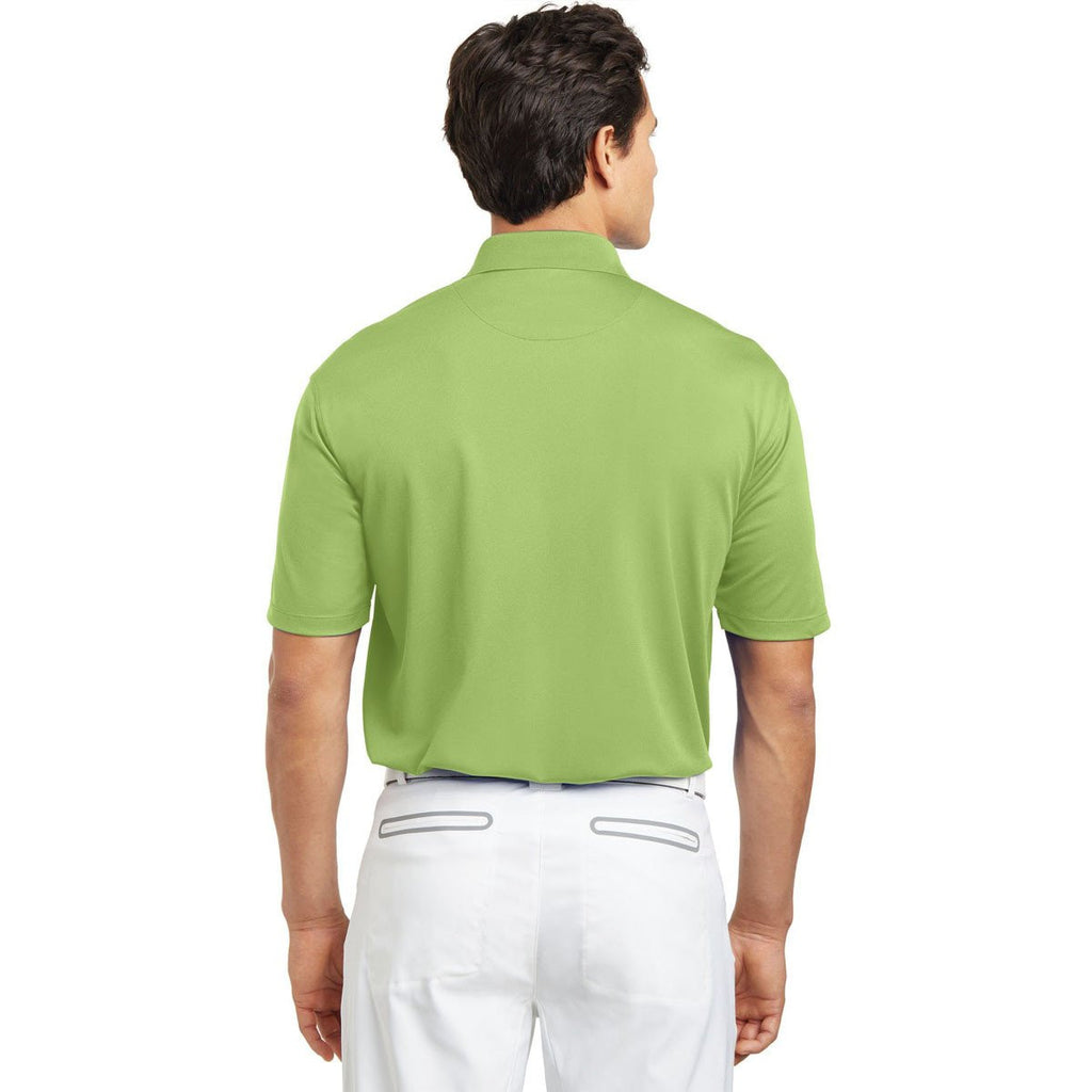 Nike Men's Light Green Tech Basic Dri-FIT S/S Polo