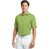 Nike Men's Light Green Tech Basic Dri-FIT S/S Polo