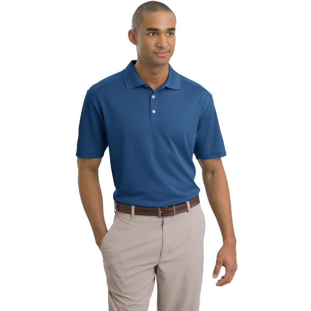 Nike Men's French Blue Dri-FIT S/S Classic Polo