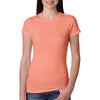 Next Level Women's Light Orange Perfect Tee