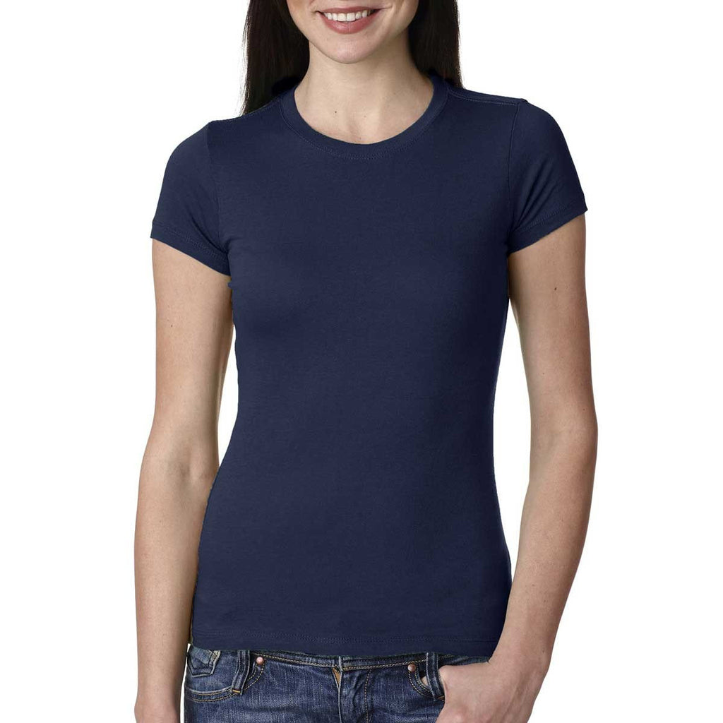 Next Level Women's Midnight Navy Perfect Tee