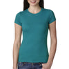 Next Level Women's Teal Perfect Tee