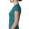 Next Level Women's Teal Perfect Tee