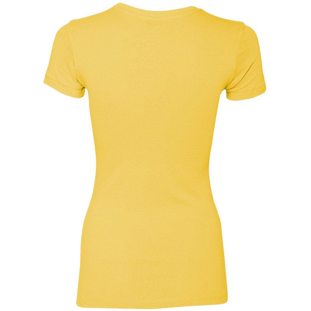 Next Level Women's Vibrant Yellow Perfect Tee