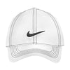 Nike White Swoosh Front Cap