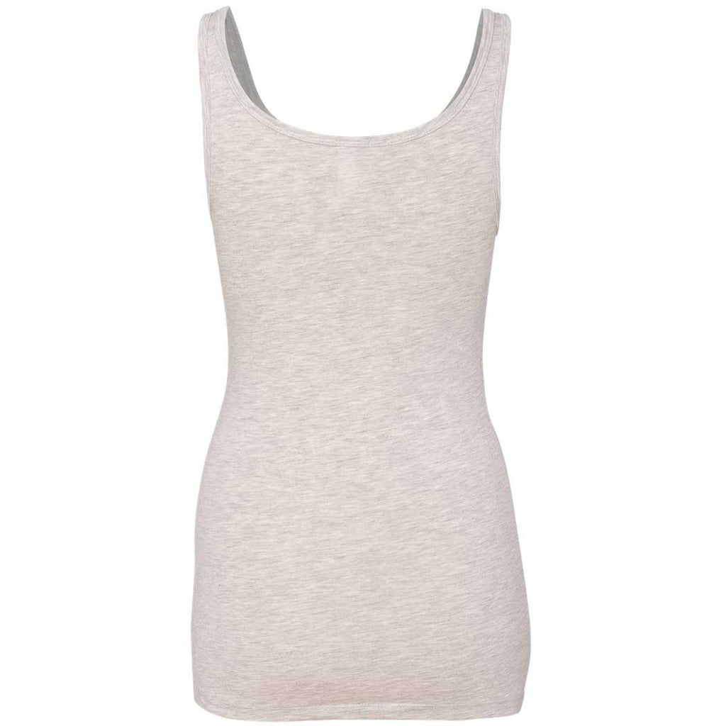 Next Level Women's Light Heather Gray Jersey Tank Top
