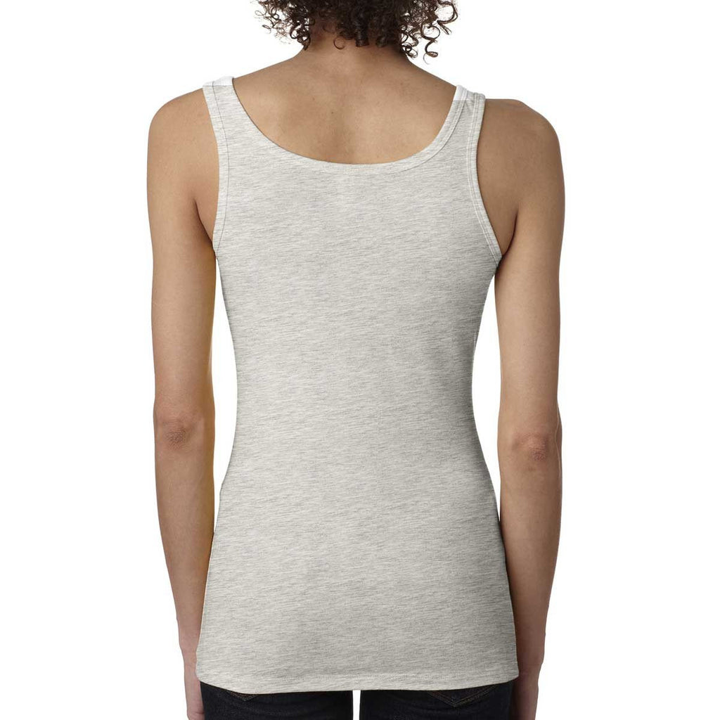 Next Level Women's Light Heather Gray Jersey Tank Top