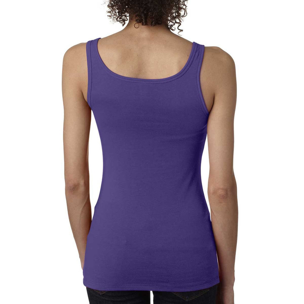Next Level Women's Purple Rush Jersey Tank Top