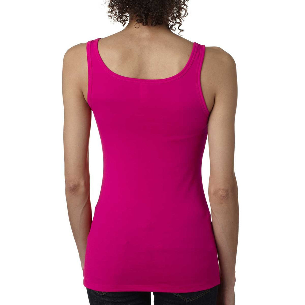 Next Level Women's Raspberry Jersey Tank Top
