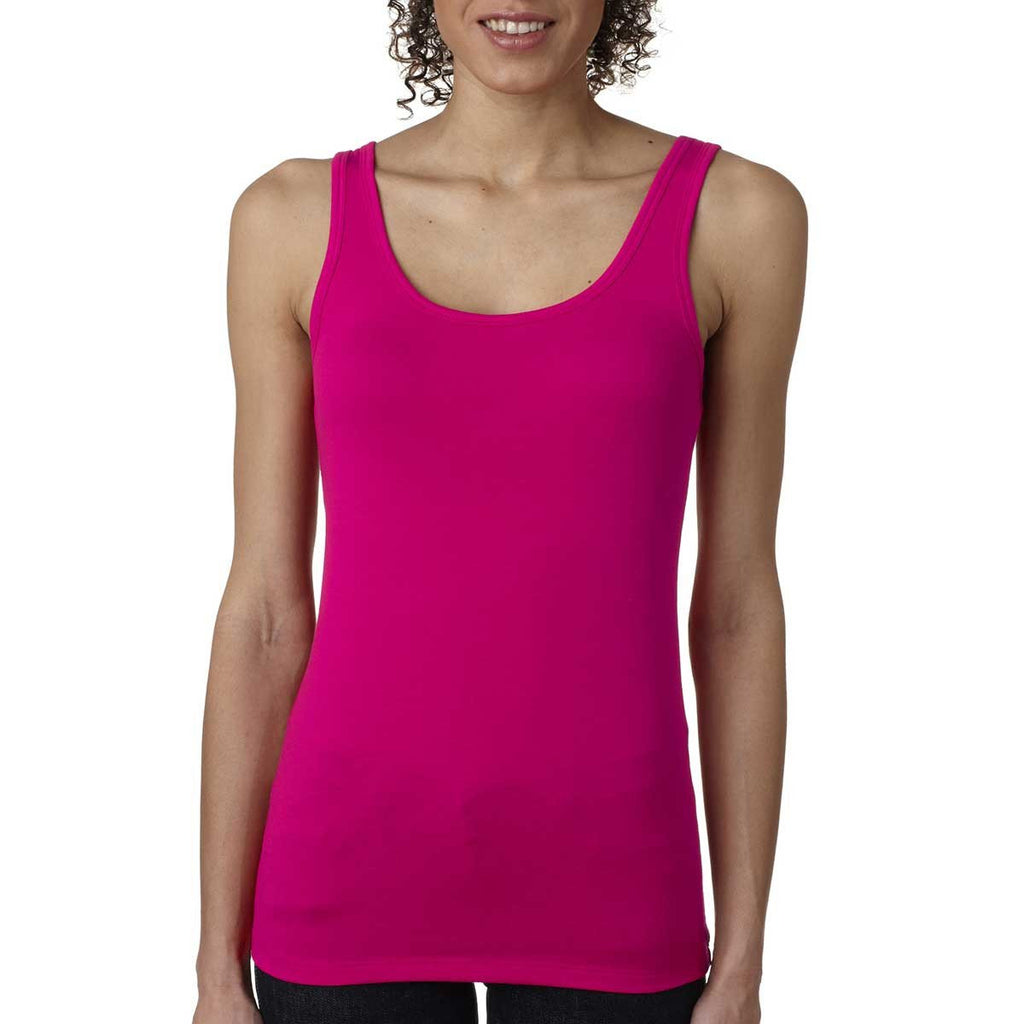 Next Level Women's Raspberry Jersey Tank Top