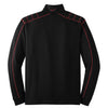 Nike Men's Black/Red Dri-FIT L/S Quarter Zip