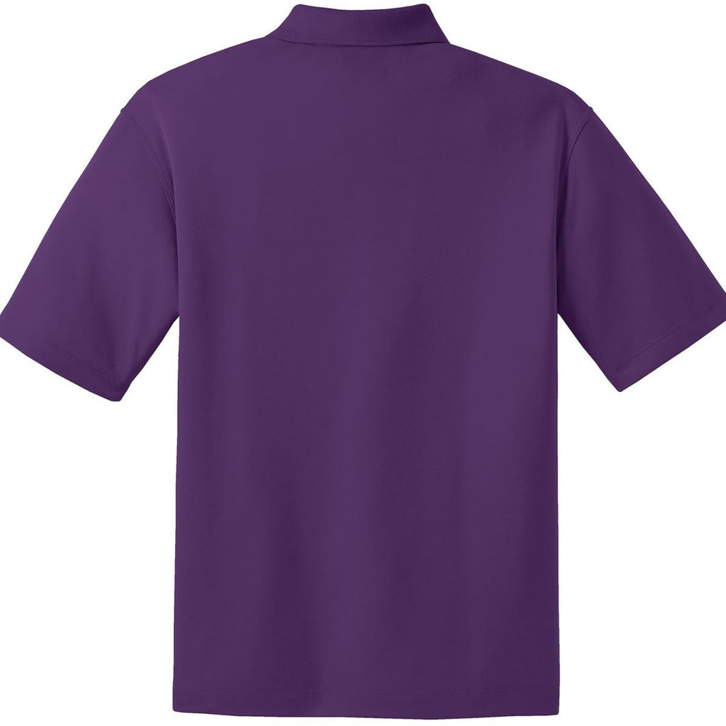 Nike Men's Purple Dri-FIT S/S Micro Pique Polo