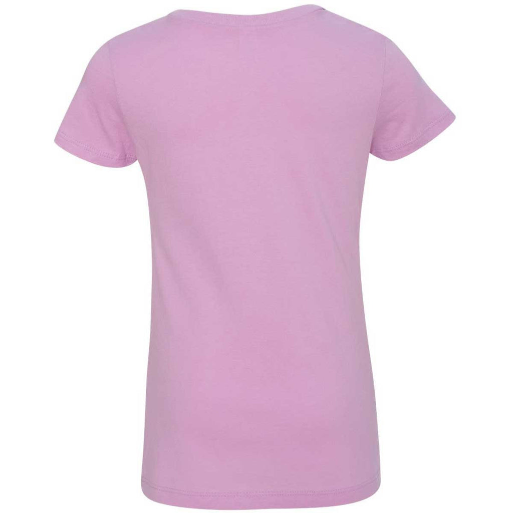 Next Level Girl's Lilac Adorable V-Neck Tee