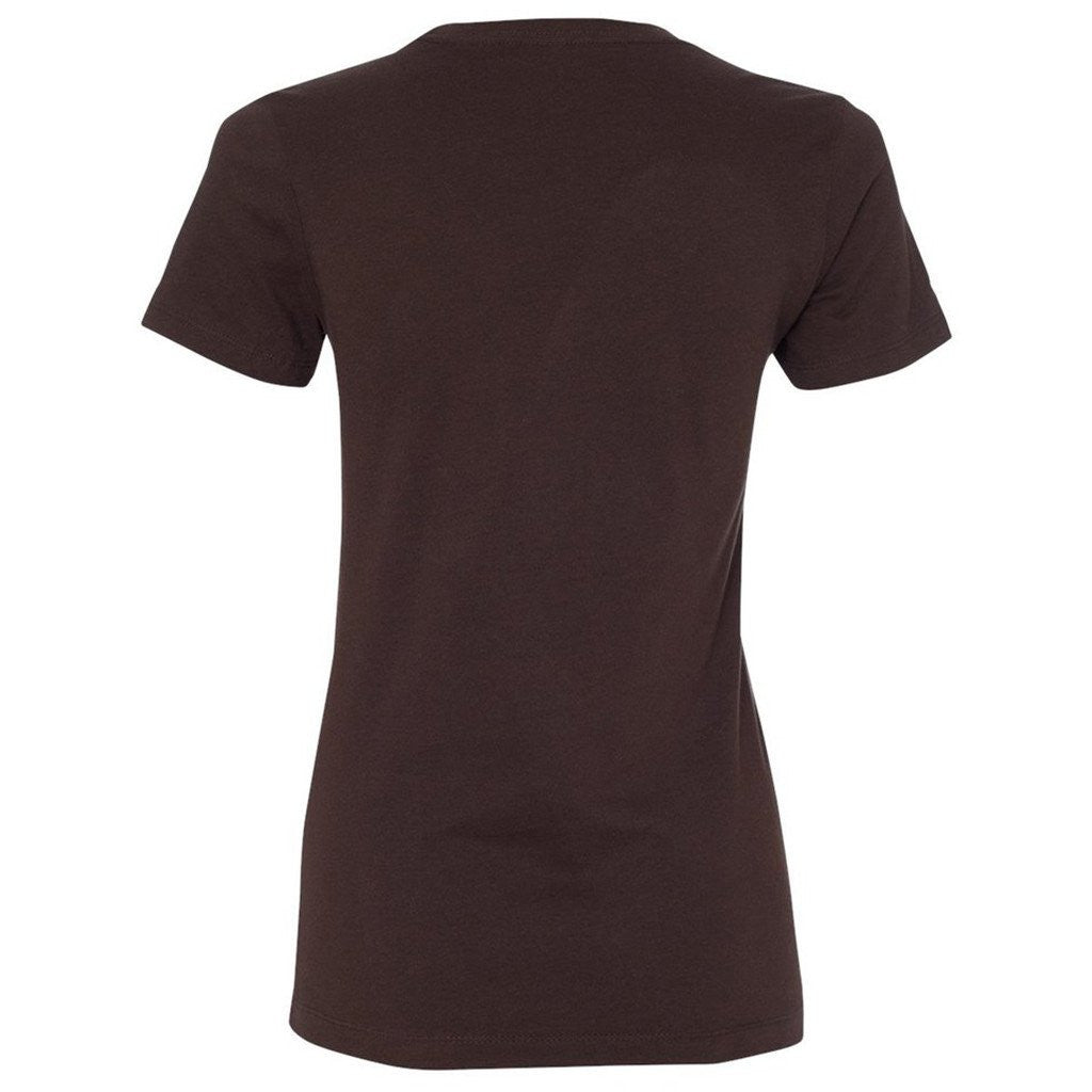 Next Level Women's Dark Chocolate Boyfriend Tee