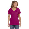 392a-anvil-women-raspberry-t-shirt