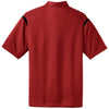 Nike Men's Red/Black Dri-FIT S/S Shoulder Stripe Polo