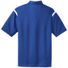 Nike Men's Royal Blue/White Dri-FIT S/S Shoulder Stripe Polo