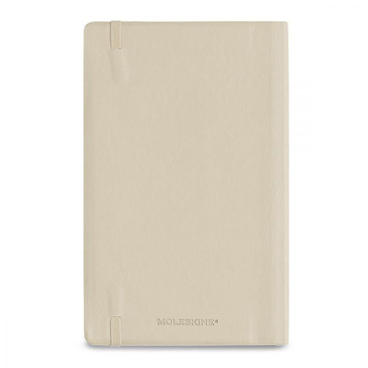 Cuaderno Grande a Rayas de Pasta Blanda Khaki Beige Moleskine (5” x 8.25”)