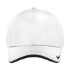 Nike White Dri-FIT Swoosh Perforated Cap