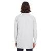Anvil Men's White Lightweight Long & Lean Raglan Long Sleeve T-Shirt