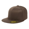 6210-flexfit-brown-fitted-cap