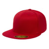 6210-flexfit-red-fitted-cap