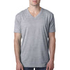 Next Level Men's Dark Heather Gray Premium CVC V-Neck Tee
