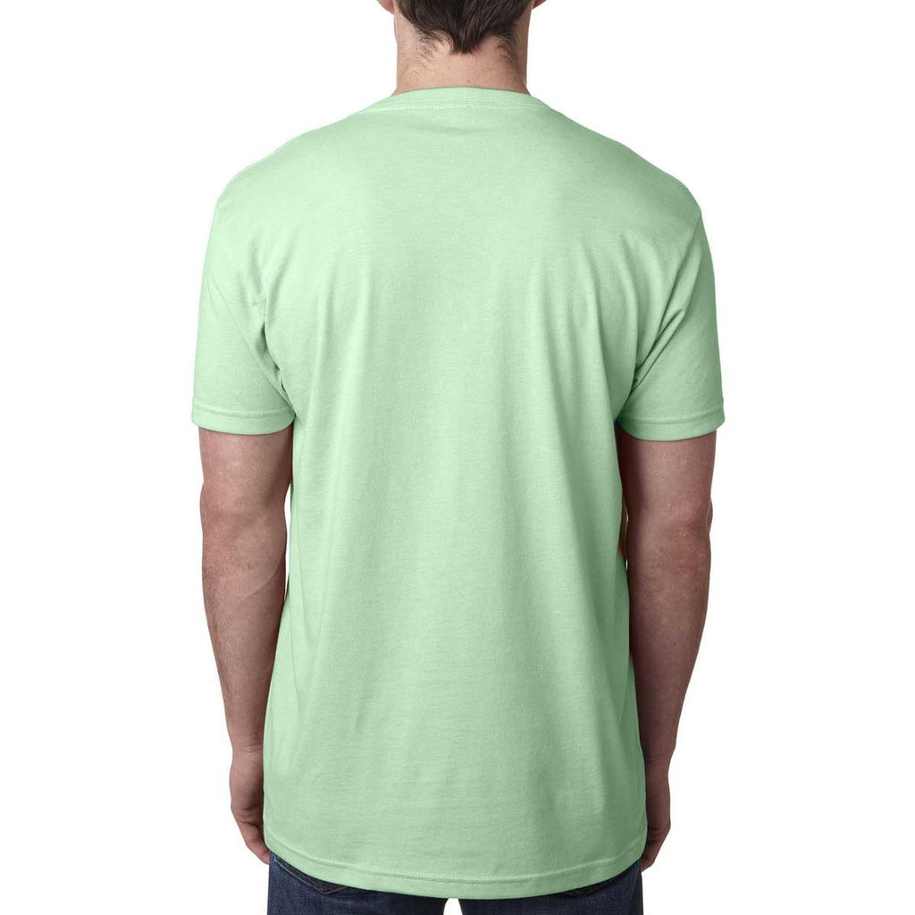 Next Level Men's Mint Premium CVC V-Neck Tee