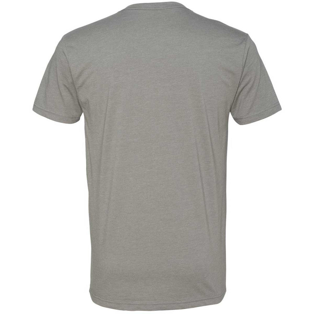 Next Level Men's Stone Gray Premium CVC V-Neck Tee