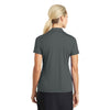 Nike Women's Anthracite Dri-FIT S/S Vertical Mesh Polo