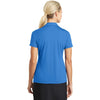 Nike Women's Light Blue Dri-FIT S/S Vertical Mesh Polo